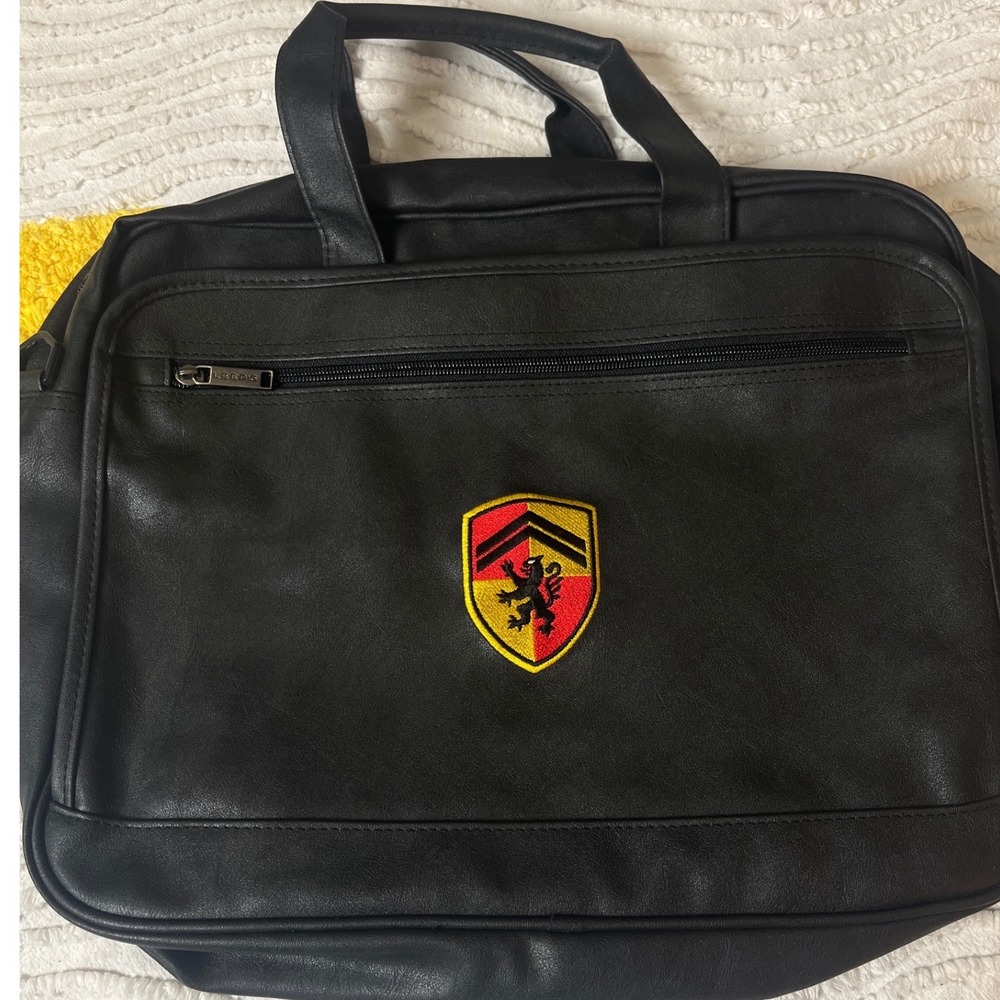 Vintage Leeds Trump University Official Messenger Bag 2006 briefcase‎